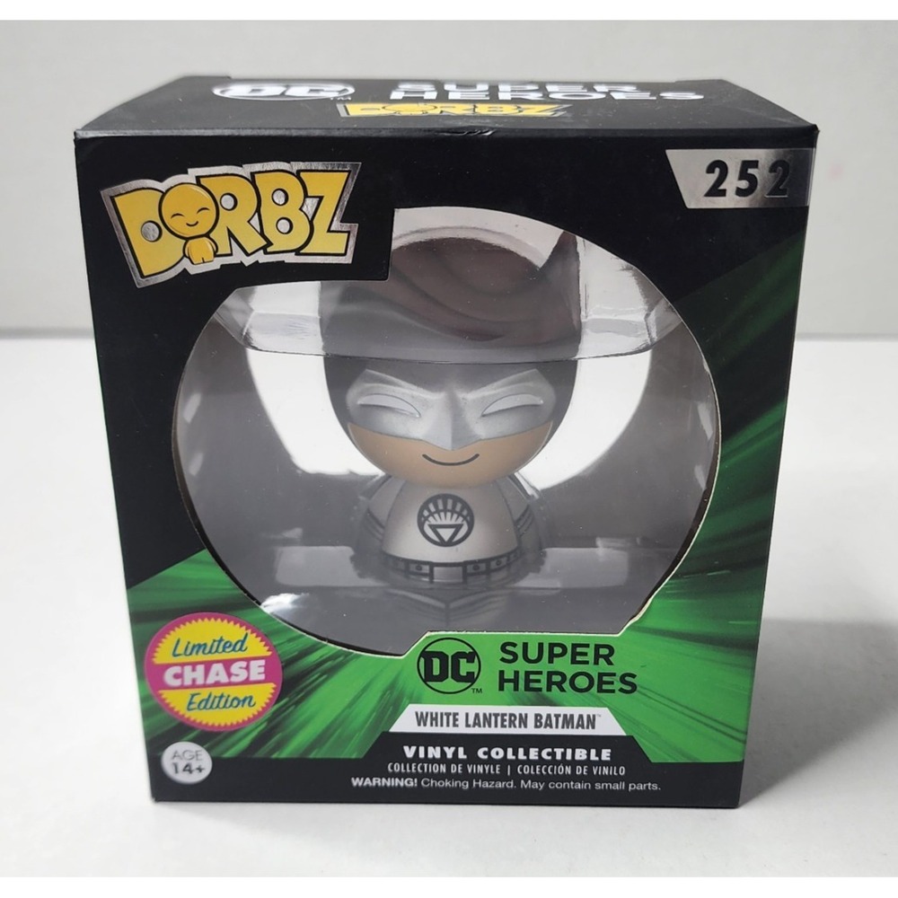 Funko Dorbz - DC Super Heroes - White Lantern Batman (Chase) #252 - NIB